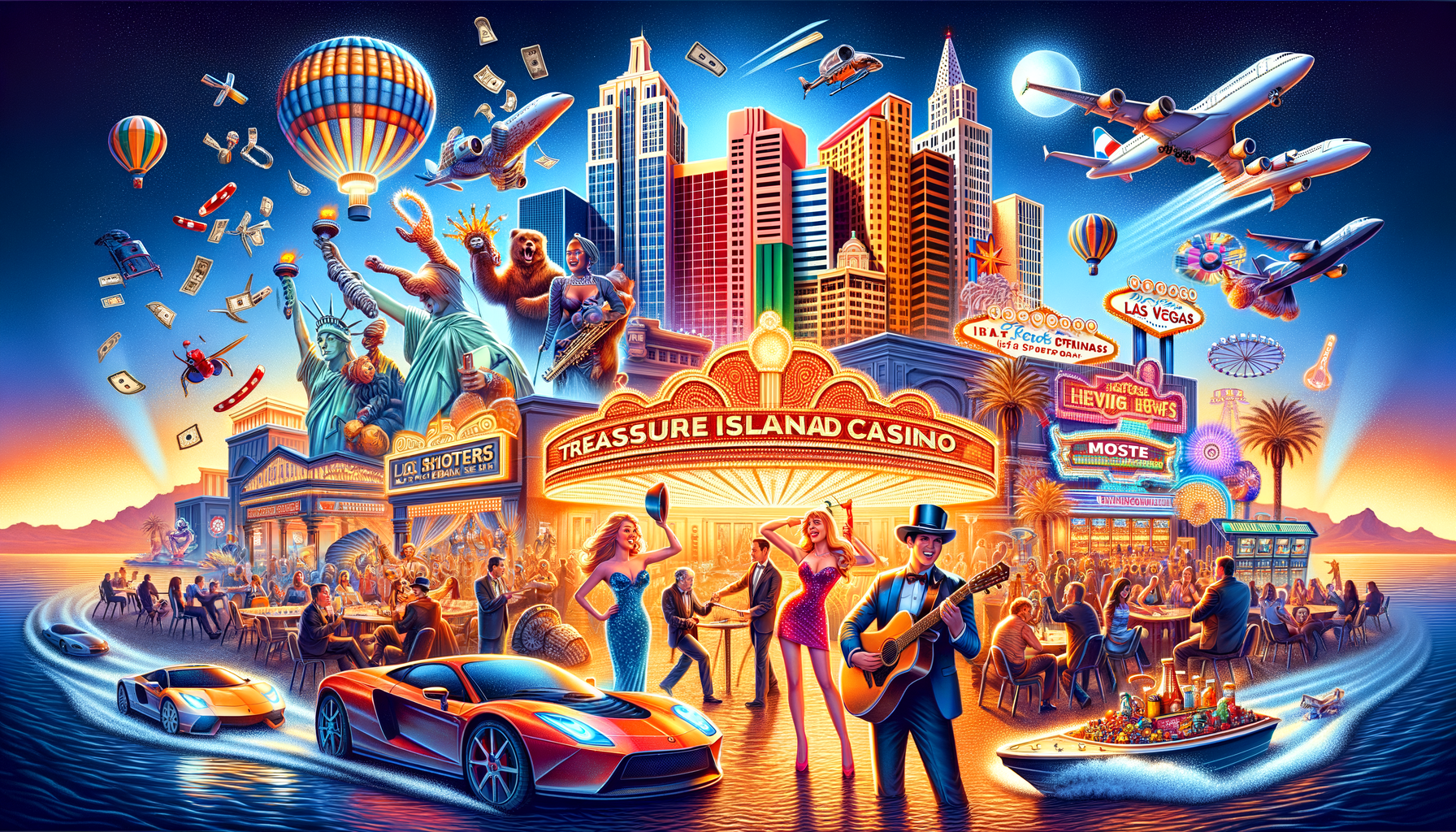 Top 10 Geweldige Dingen om te Doen in Treasure Island Casino, Las Vegas