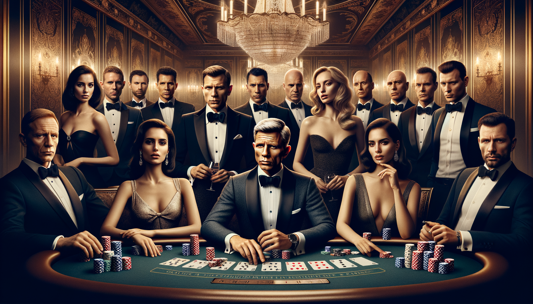De opmerkelijke cast van de film Casino Royale
